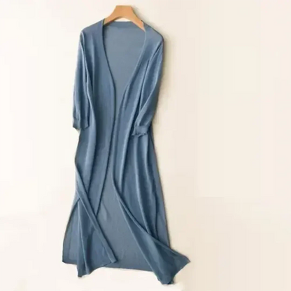 Elegante lange Strickjacke für Frauen