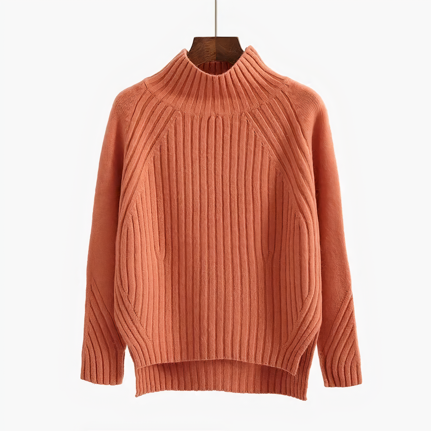 Damen-Strickpullover mit Rundhalsausschnitt