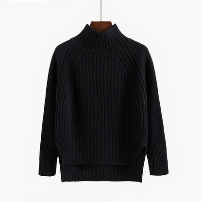 Damen-Strickpullover mit Rundhalsausschnitt