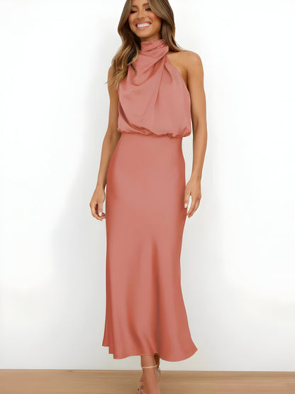 Eslar | Elegantes Satinkleid