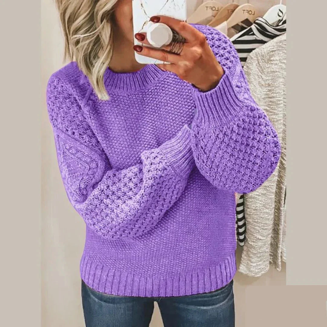 Ein vielseitiger Strickpullover für jede Jahreszeit