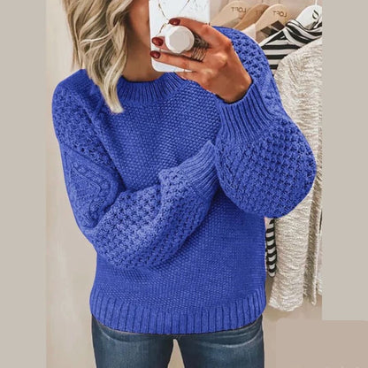 Angelica - Weicher Strickpullover für Frauen Herbst