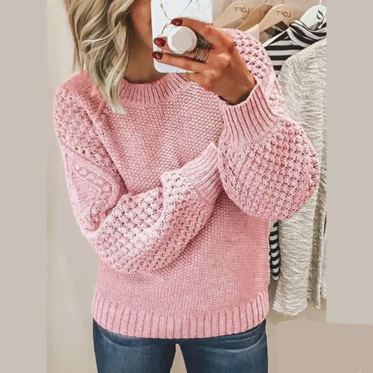Ein vielseitiger Strickpullover für jede Jahreszeit