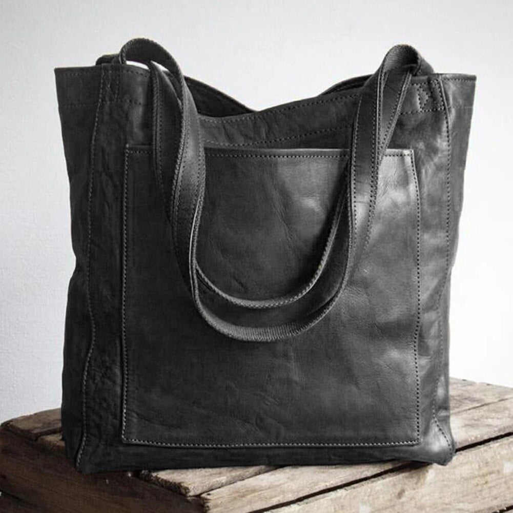 Elara™ | Elegante Lederhandtasche