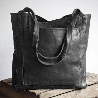 Elara™ | Elegante Lederhandtasche