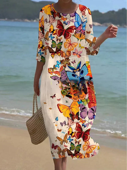 Jackie - Boho Bloom Kleid