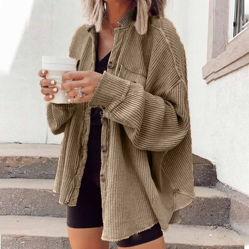 Daia - Lässige Strickjacke für Frauen