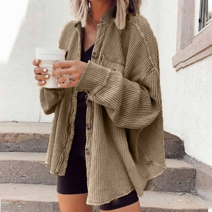 Daia - Lässige Strickjacke für Frauen