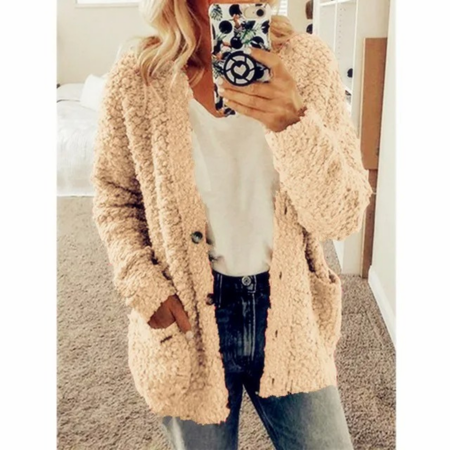 – Teddyjacke für Damen
