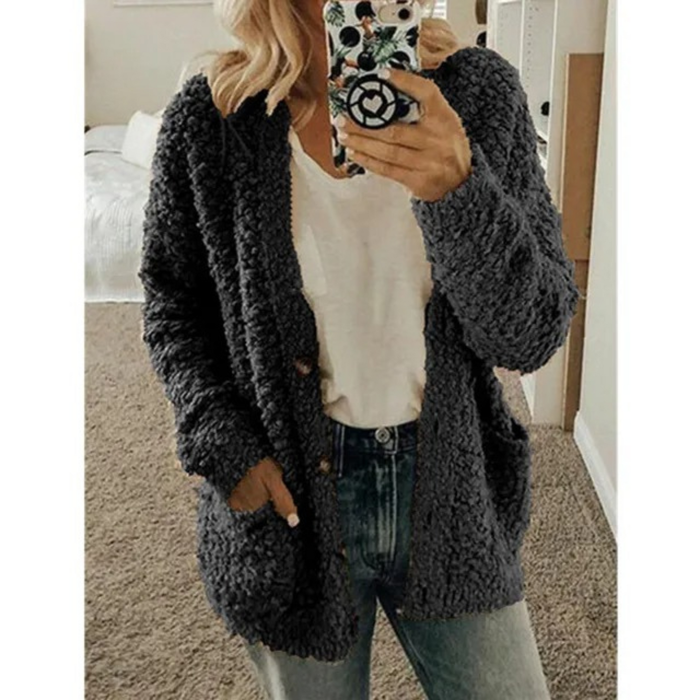– Teddyjacke für Damen