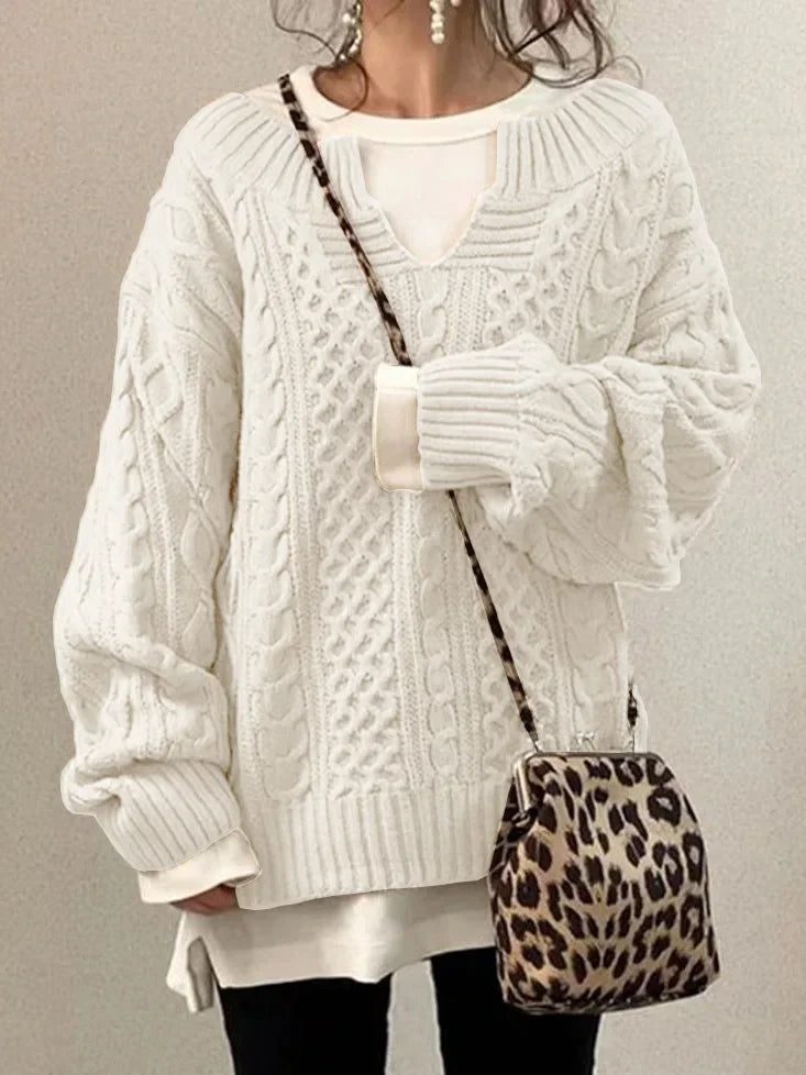 Kris - Modischer Strickpullover für Frauen