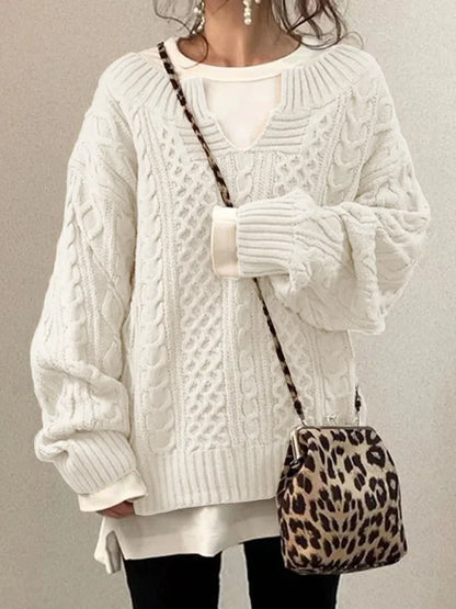 Kris - Modischer Strickpullover für Frauen