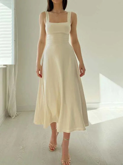 Katara - Beidseitiges Midikleid aus Bio-Bambus mit Taschen