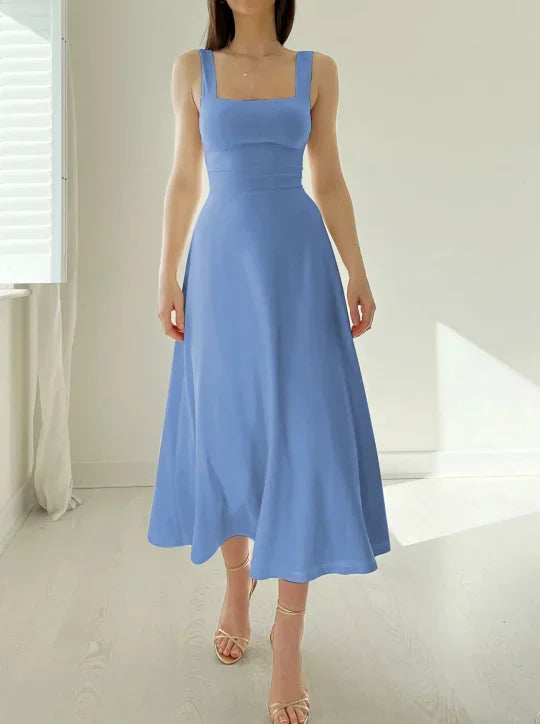 Katara - Beidseitiges Midikleid aus Bio-Bambus mit Taschen