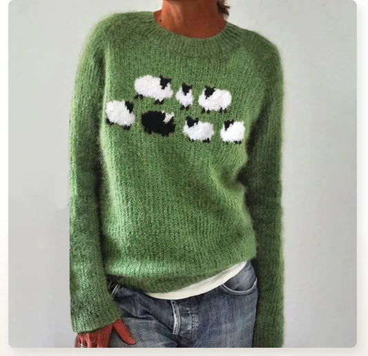 Lucina™ | Retro-Herbstpullover