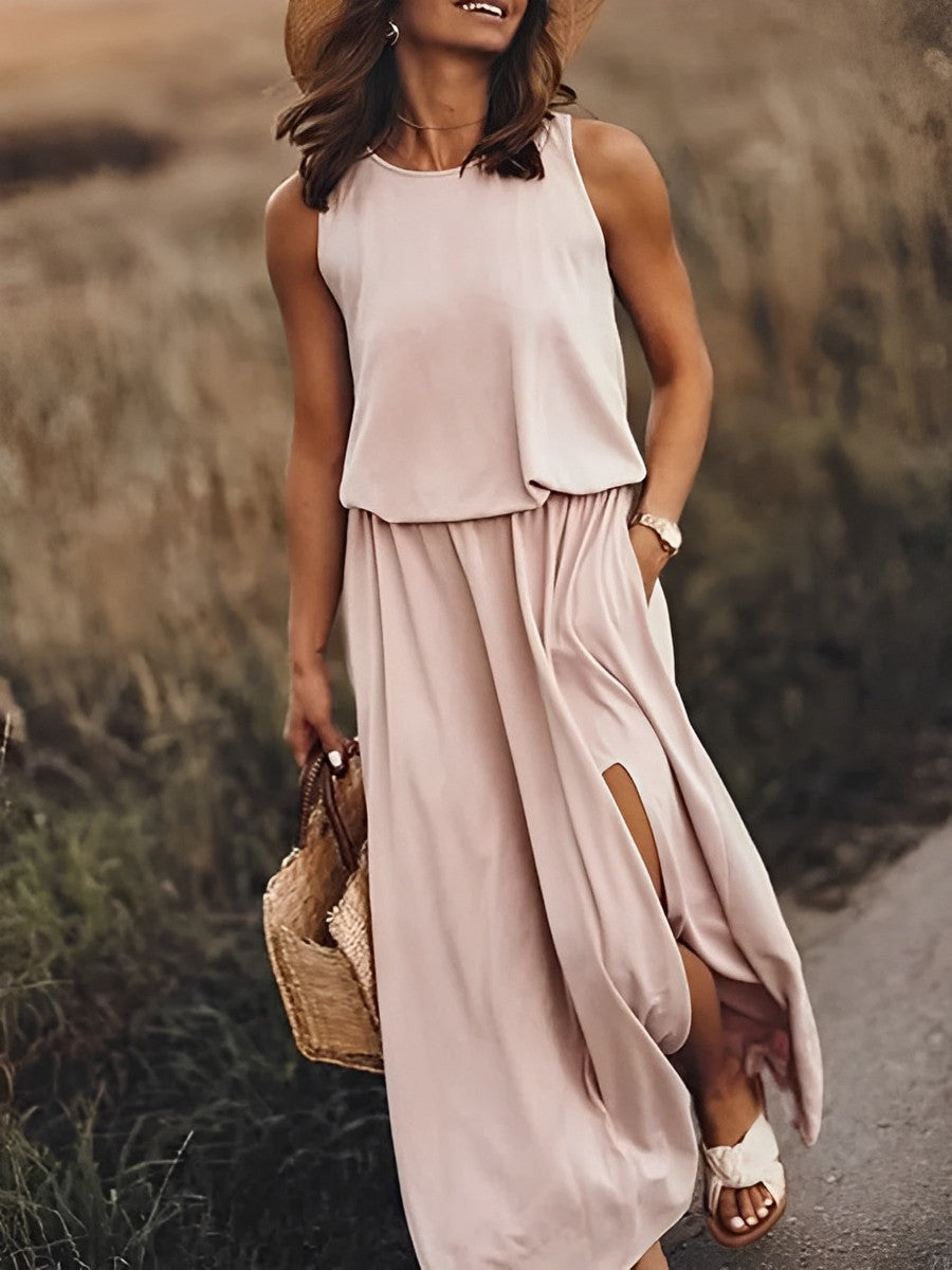 JONNA - Elegantes buntes Kleid