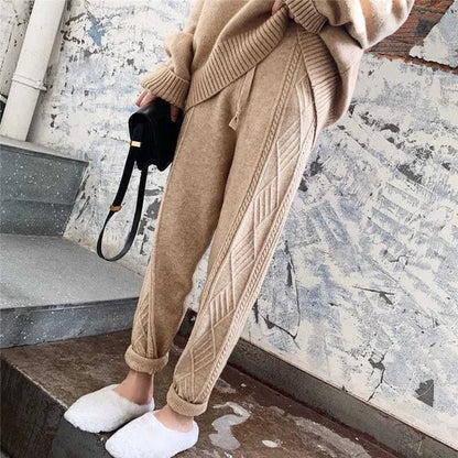 Elegant gemusterte Hosen für Damen