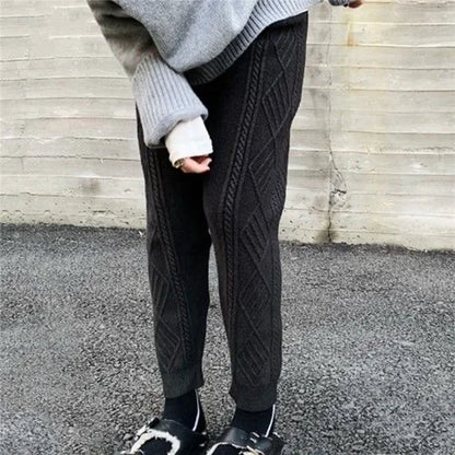 Elegant gemusterte Hosen für Damen