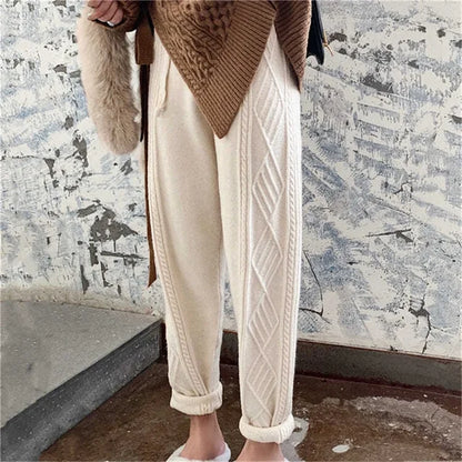 Elegant gemusterte Hosen für Damen