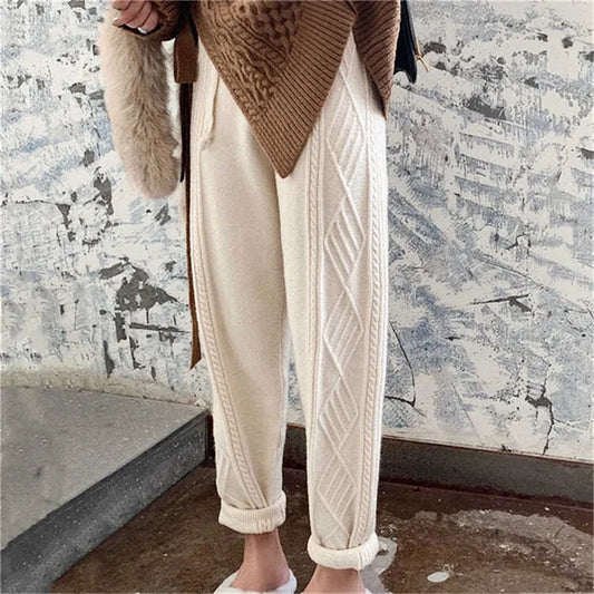 Elegant gemusterte Hosen für Damen