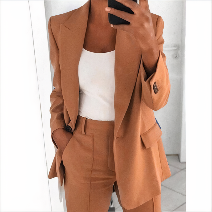 GRETCHEN - Blazer-Set mit Jacke und Hose