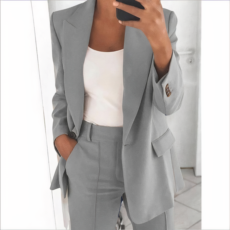GRETCHEN - Blazer-Set mit Jacke und Hose