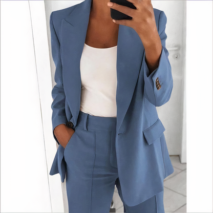 GRETCHEN - Blazer-Set mit Jacke und Hose