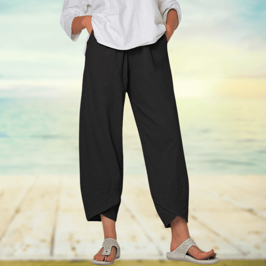 Weiche Cropped-Hose für Frauen