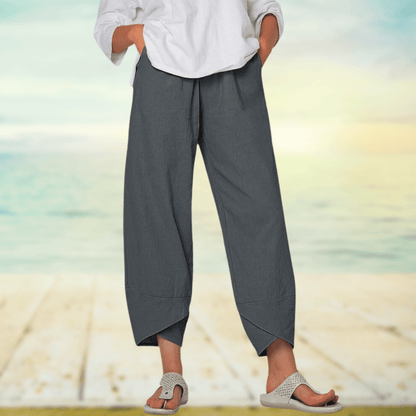Weiche Cropped-Hose für Frauen