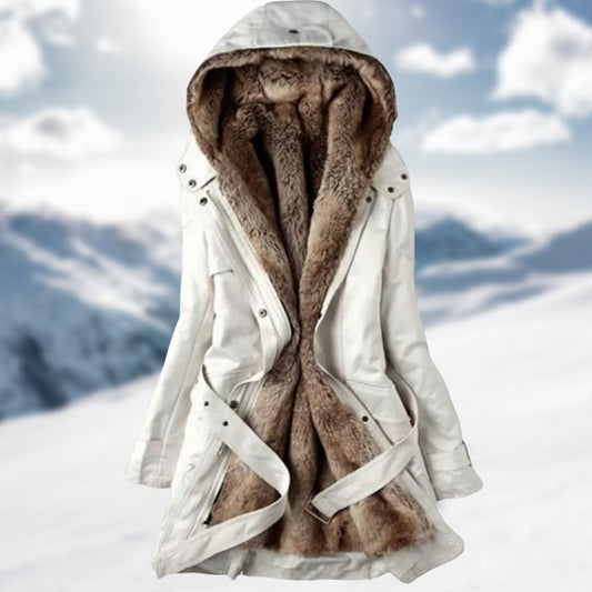 Sasha - warmer, flauschiger Wintermantel