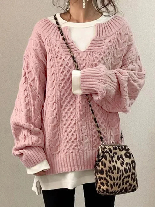 Kris - Modischer Strickpullover für Frauen