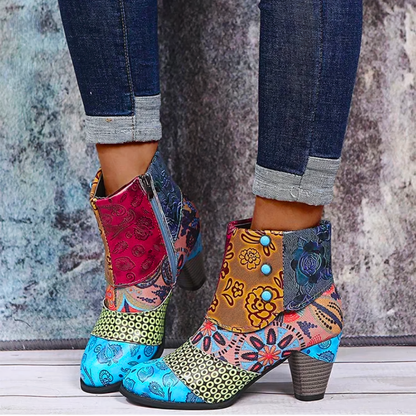 Lorrie - Wasserdichte Retro-Stiefel für Frauen