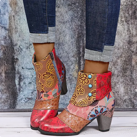 Lorrie - Wasserdichte Retro-Stiefel für Frauen