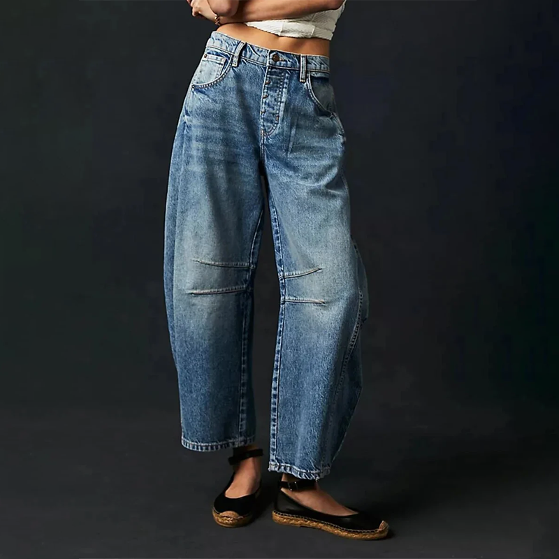 Bella - Komfort-Jeans mit weitem Bein