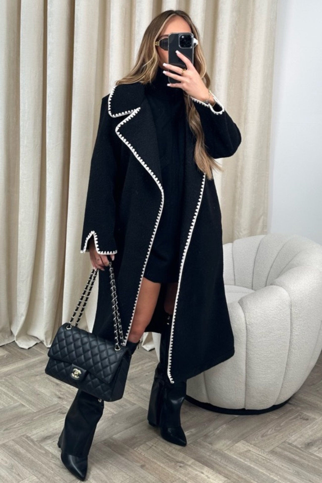 Sanne - Stilvolle offene Jacke