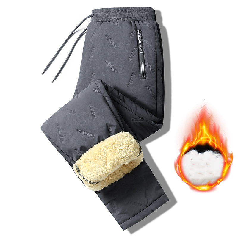 Jens | Warme, dicke Lammfell-Jogginghose für Damen