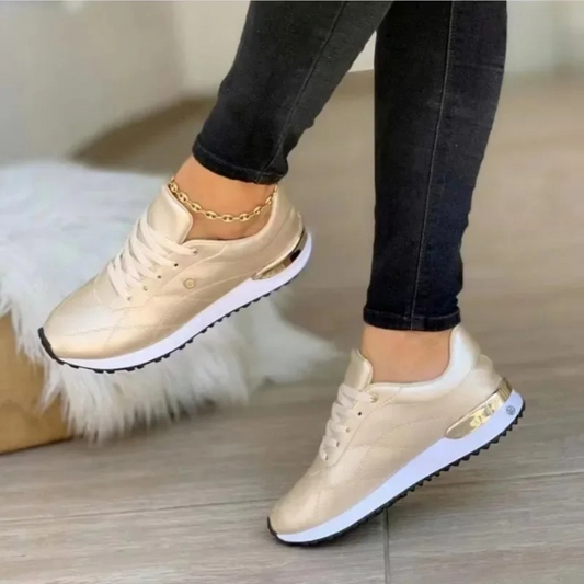 Ella | Damen Leder Turnschuhe