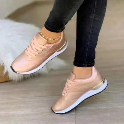 Ella | Damen Leder Turnschuhe