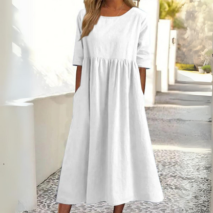 Lieke - Baumwoll-Hanf-Kleid