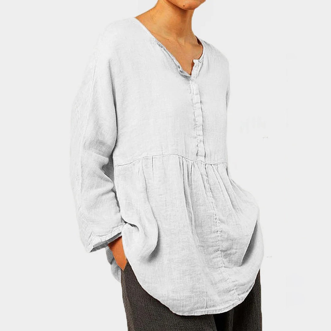 ENIKO - Elegante Bluse in großen Größen