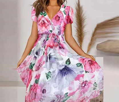 Fliederfarbenes Kleid