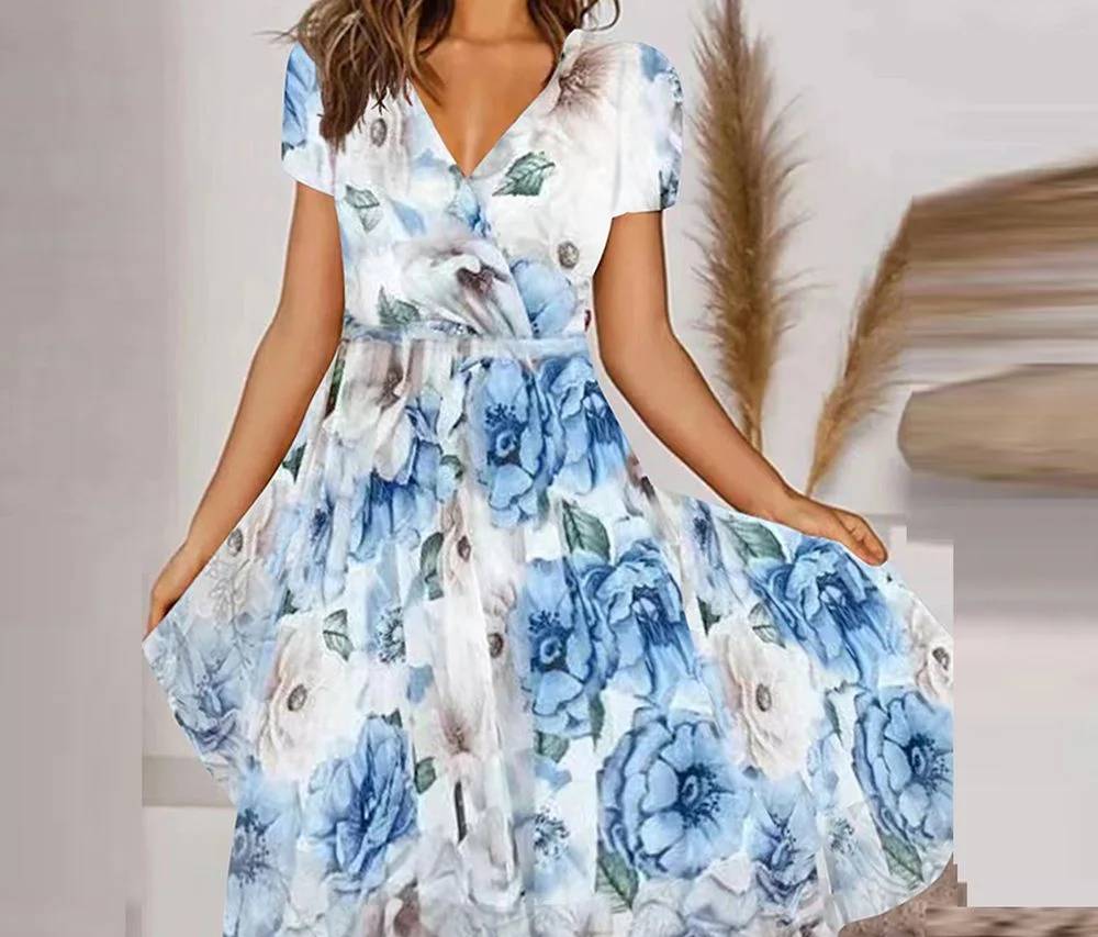Fliederfarbenes Kleid
