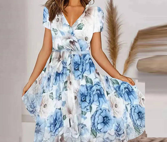 Fliederfarbenes Kleid