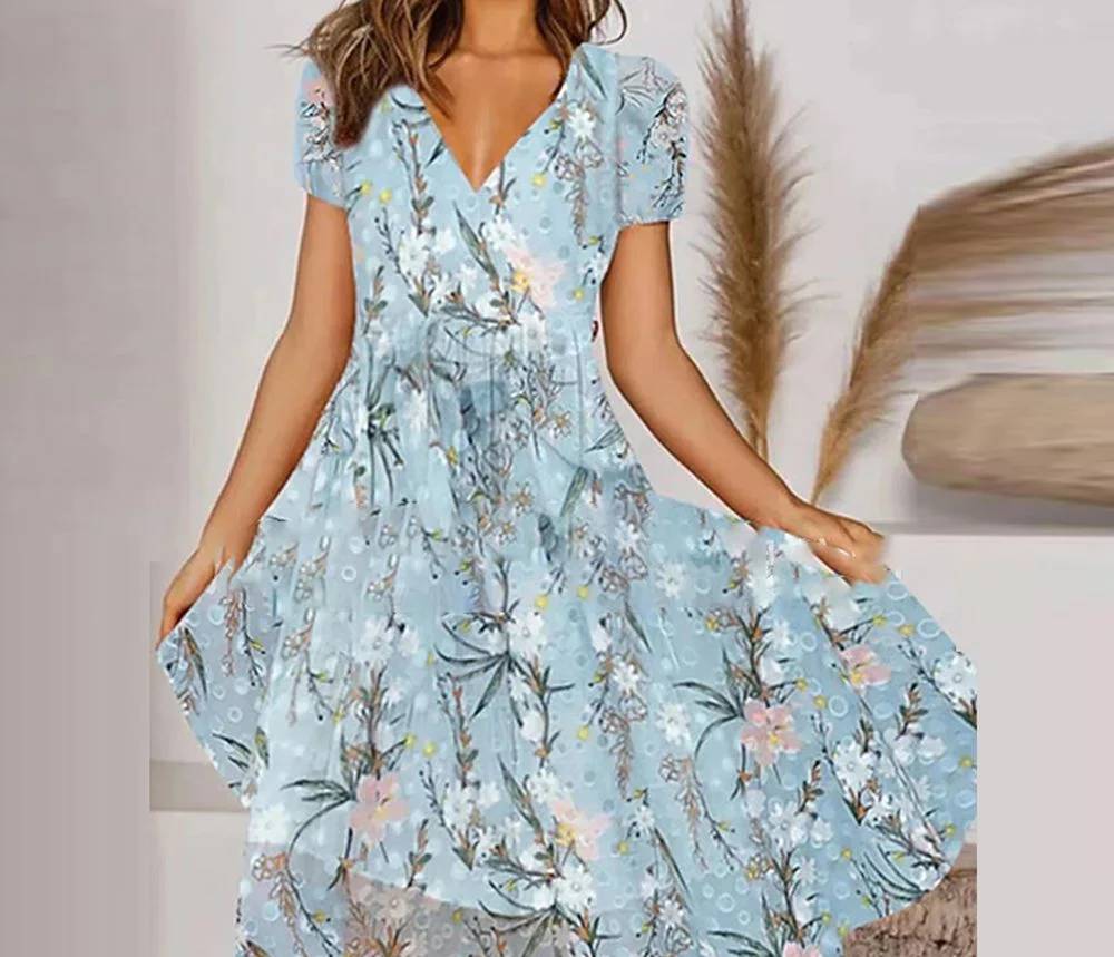 Fliederfarbenes Kleid