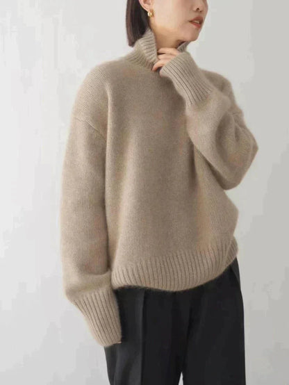 Elvira™ - Bequemer, gestrickter und weicher Rollkragenpullover
