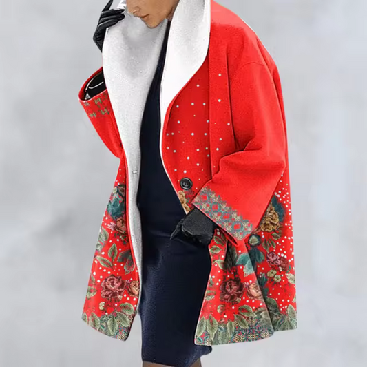 Lucija - Retro-Wintermäntel im Ethno-Stil