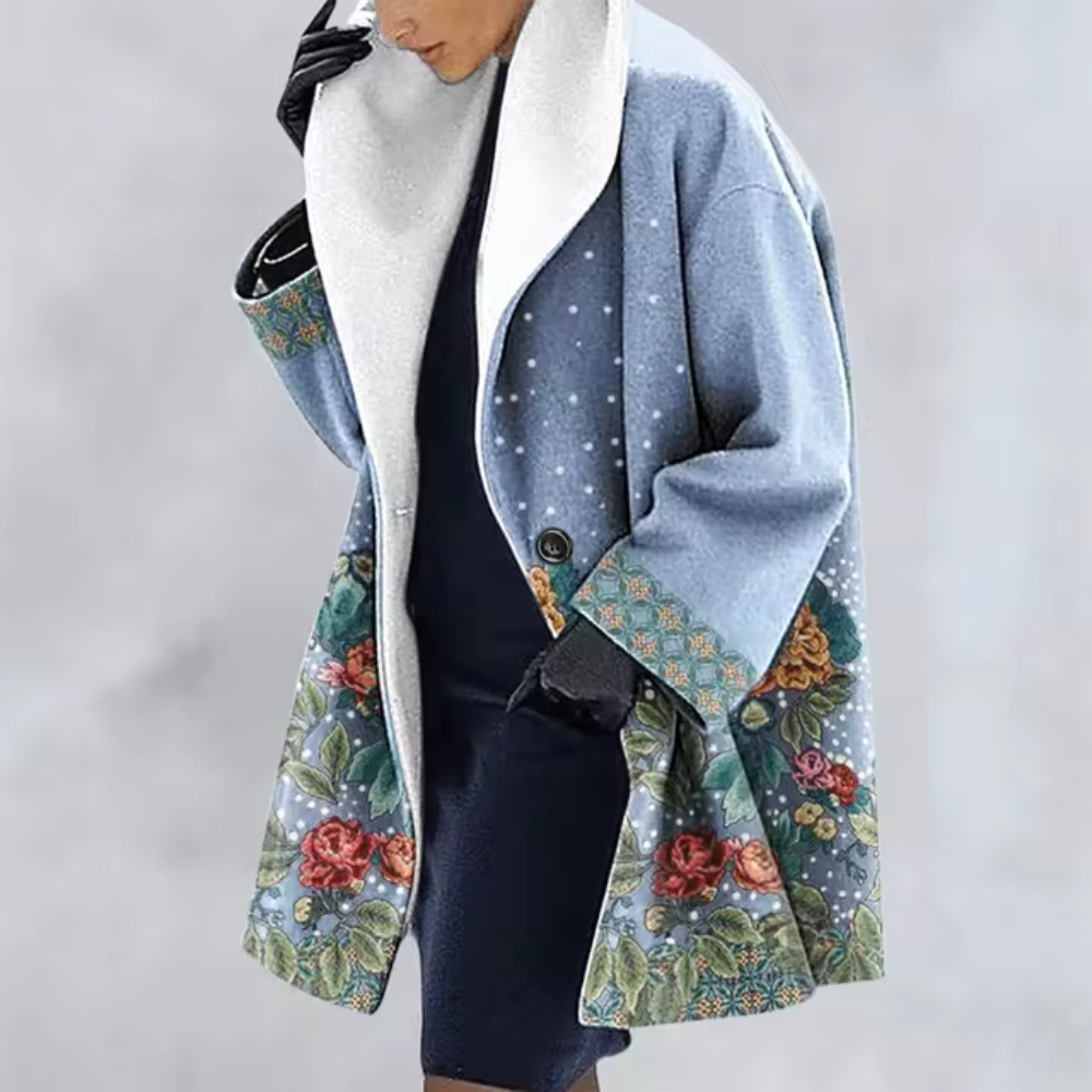 Lucija - Retro-Wintermäntel im Ethno-Stil