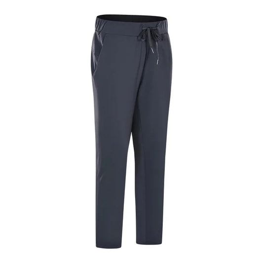 Avon - Elegante Herbst-Stretch-Casual-Hose mit Kordelzug für Damen