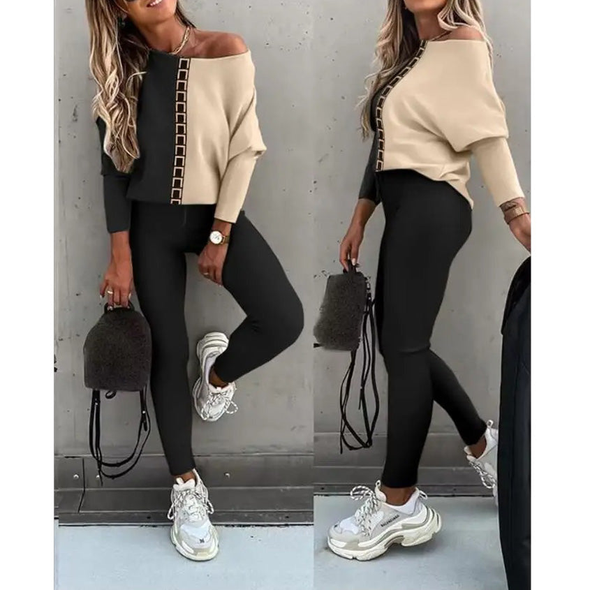 Dolcie - Schickes One-Shoulder-Set für Frauen