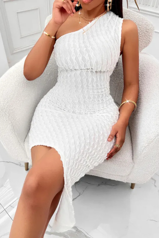 Lunelle | Slant Fit Wrap Hip Kleid